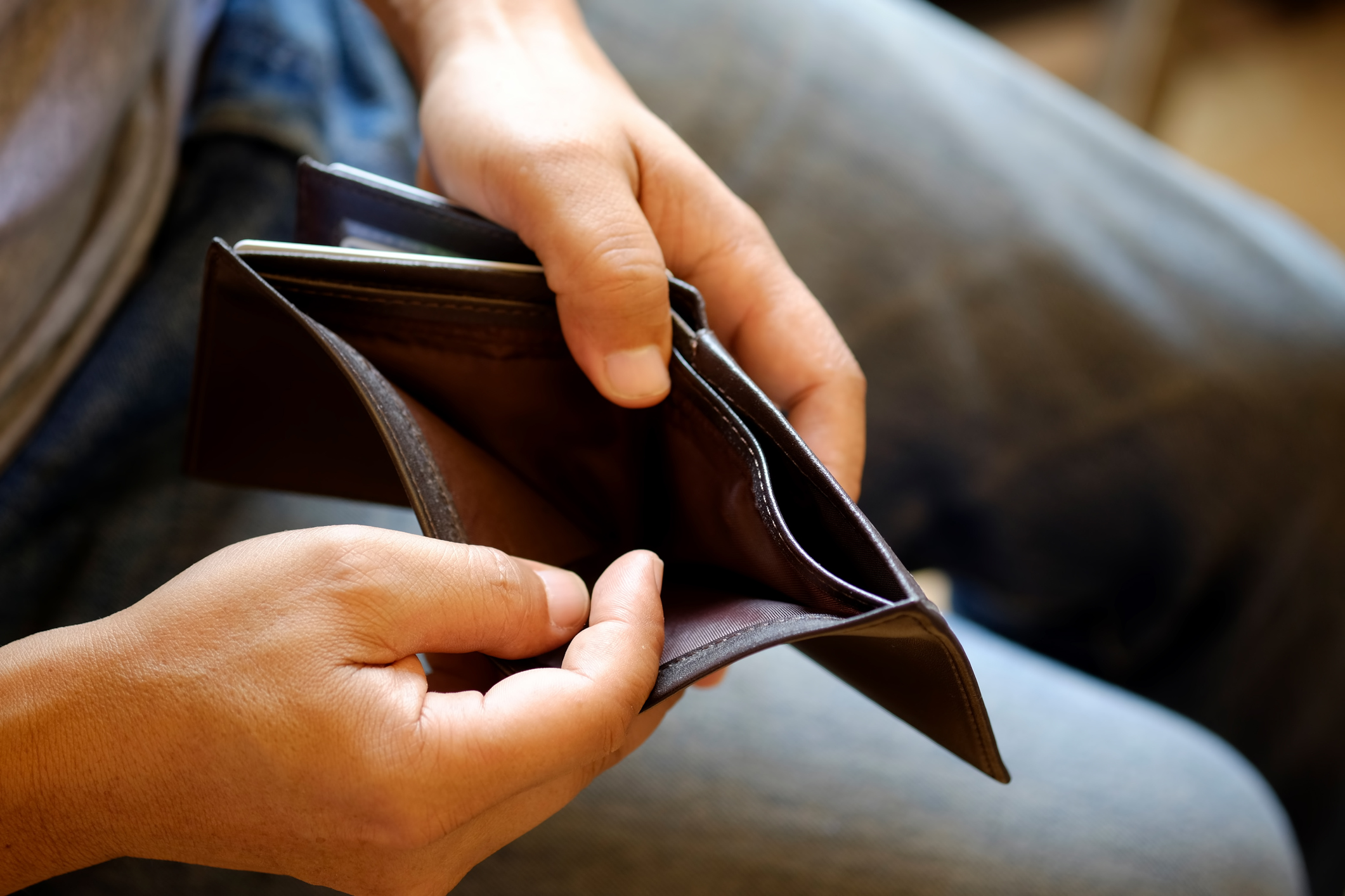 empty wallet